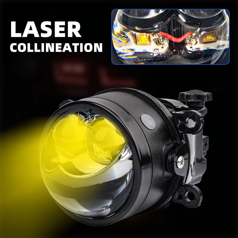 12V 24V 3Inch Bi-led Fog Light - огляд і ціна Headlight Aiming Tool